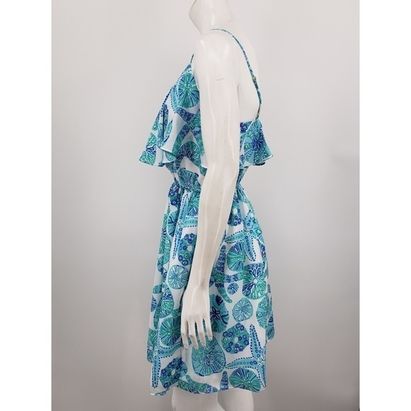 New Lilly Pulitzer Target Blue Sand Dollars Dress - Picture 3 of 8